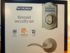 schlage keypad security set picture