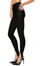 JJJ Fashion Yoga Terricot Hi Waist Stirrup Leggings-Made in USA picture