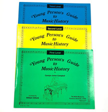 Young Person's Guide to Music History - First 3 Levels Workbooks - by C Campbell picture