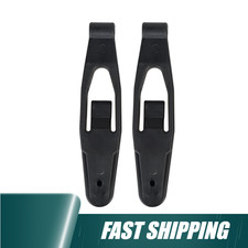 2PCS Hood Latch Base Fits Peterbilt 357 367 377 378 379 388 389 L56-0001 Black picture