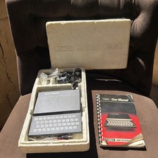 Timex Sinclair 1000 Personal Computer w/ accessories Untested - Very Clean  picture