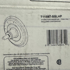 Delta T11897-SSLHP Cassidy 3-Function Diverter Valve Trim Less handle, Stainless picture