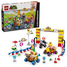 LEGO Super Mario Mario Kart Baby Peach & Grand Prix Set Home Circuit 72036 picture