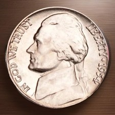 1954-D Jefferson Nickel GEM BU UNC From Original Roll FAST SHIPPING picture