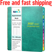 2027 Appointment Book - January - December 2027, Appointment Planner with Wee... picture