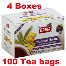 Badia-Natural Herbs Slimming/Slim Tea Lose Weight Detox(4 Packs ) 100 tea bags picture