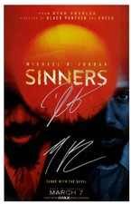 SINNERS  Signed Poster 11x17 Michael B. Jordan and Ryan Coogler picture