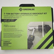 NEW Greenlee LS50L11A 7 Ton 11A 18V Battery-Powered Knockout Punching Tool Kit picture