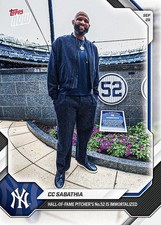 *PRE SALE* CC Sabathia - 2026 MLB Topps NOW® - Card 724 picture