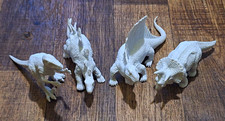 Vintage - U.K.R.D 1991 Dimetrodon & 3 1993 - Paint Your Own Dinosaurs - Lot Of 4 picture
