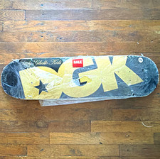 DGK Dirty Ghetto Kids 7.8in Skateboard Deck Green/Gold Logo Graphics picture