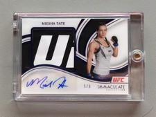 UFC 2023 Panini Immaculate Premium Memorabilia Miesha Tate Auto /6 picture