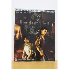 Resident Evil Zero Official Strategy Guide BradyGames GameCube Signature Series picture