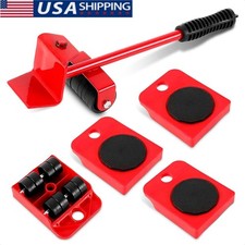 5Pcs Heavy Furniture Lifter Lifting Easy Moving Slider Mover Tool Set Removal US picture