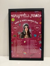 Chappell Roan Signed Original Tour Poster Spring 2023 24x18 Framed picture