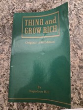 THINK and GROW RICH Original 1938 Edition by Napoleon Hill *MINT* picture