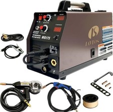 Final Sale MIG Welder Lotos MIG175 220V 175 Amp Flux-Core Welder & Spool Gun picture
