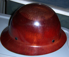 Vintage MSA Skullgard Hard Hat - ratchet clicks like a pistol picture
