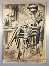 Bill Ward Original Art ZIP Sept 1970 Humorama Timely Features GGA Pin-Up picture