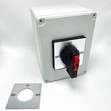 125A Manual Transfer Switch, Shore-Off-Inverter/Gen for 120V or 240V Devices picture