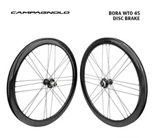 Campagnolo Bora WTO 45 Disc 2-Way Fit Tubeless Wheelset Campy Freehub MSRP $2644 picture