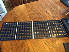 1909-1958 LINCOLN CENTS in a Warman' Album - All key coins Except the 1909 S VDB picture