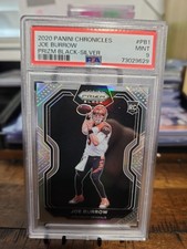 2020 Panini Chronicles - Prizm Black Joe Burrow #PB-1 Silver (RC) picture