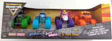 Spin Master Monster Jam 4-Truck Boxed Set BJs WH Exclusive Color Crash NEW picture