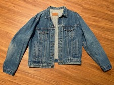 Levi's 90s True Vintage Denim Jacket Indigo M Vintage Relaxed Fit  picture