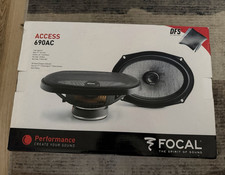 Focal Access 690AC 6x9in 2-Way Coaxial Car Speakers, 75W RMS picture