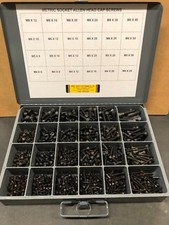 1370pcs ASSORTMENT KIT- METRIC SOCKET HEAD CAP SCREW- With Bin Included picture