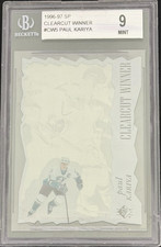 PAUL KARIYA - 1996 Upper Deck SP Clearcut Winner Die Cut #CW5 picture