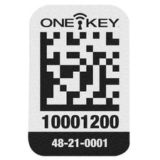 Milwaukee Tool 48-21-0001 One-Key Asset Id Tag For Small Plastic Surfaces, Pk200 picture