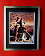 ALEXANDER DULAC Hand Signed Authentic Print | TITANIC LOVE Ltd.Ed. of 10 COA picture