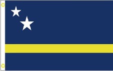 Curacao 2x3ft Poly Flag International Curacao Country National Flag picture
