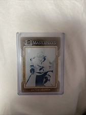 2015-16 Upper Deck The Cup Victor Hedman Printing Plate 1/1 Cyan Plate CUP-83 picture