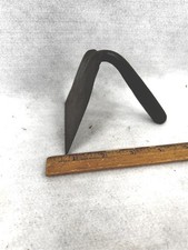 antique dough scraper for trencher bowl bread board forged iron original 1800 picture