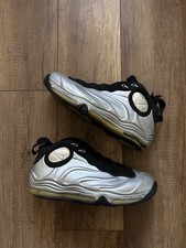 Nike Total Air Foamposite Max 2004 Metallic Silver Tim Duncan 13us 307717 003 picture