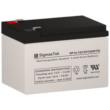 SigmasTek SP12-12 (T2) Rechargeable Battery Replacement for SigmasTek SP12-12HR picture