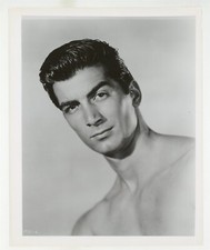 Ray Danton 1958 Stunning Beefcake Portrait 8x10 Original Photo Hunk Gay J10366 picture
