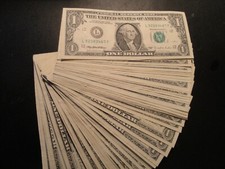 (1) $1.00 Series 1995 Federal Reserve Note BU Uncirculated Condition picture