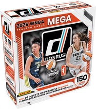 2026 Panini WNBA Donruss Mega Box Brand New PreSale QTY picture