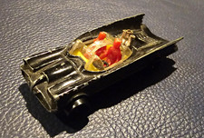 Vintage Playart Batmobile Batman Diecast Car Black Made in Hong Kong picture