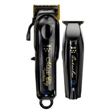 Wahl 5 Star Black Cordless Magic Clip Clipper & Detailer Trimmer Combo 3025397 picture