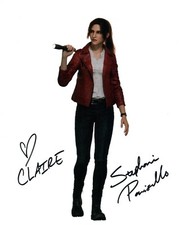 Stephanie Panisello Resident Evil 8x10 Signed Photo JSA Certified Autograph picture