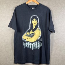 Vintage 1999 WWF Chyna 9th Wonder of the World T Shirt L Wrestling 90s picture