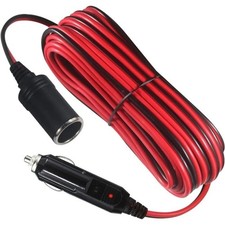 New 2M Car Cigarette Lighter 12V Extension Cable Adapter Socket Charger Lead US picture
