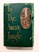 In the Amazon Jungle Algot Lange 1912 First Edition Putnam Illustrated Maps picture