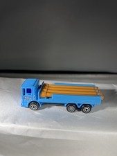 Vintage 1999 Hasbro Tonka Blue Pipe Truck 1:64 Maisto pre-owned        F picture