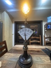 Vintage 100% Brass Burke & Callahan Co. Cavicchi’s Market Scale Dial Lamp Bulb picture